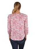 THOMAS COOK WMNS POPPY RUFFLE BLOUSE