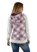 PURE WESTERN WMNS ARIANA ZIP UP HOODIE
