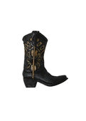 PURE WESTERN BOOT MAGNET BLACK FLOWER