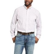 ARIAT MENS L/S SHIRT INMAN CLASSIC WHITE