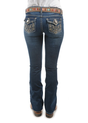 PURE WESTERN WMNS TASHA BOOT CUT JEAN