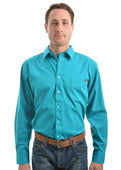 WRANGLER MENS BARRINGTON DRILL L/S SHIRT