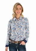 WRANGLER WMNS ANNA PRINT L/S SHIRT