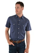 PURE WESTERN MENS BAILEY PRINT S/S SHIRT