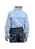 PURE WESTERN GIRLS KIRA PRINT FRILL L/S SHIRT