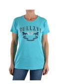 BULLZYE WMNS STRONGER CREW NECK - AQUA