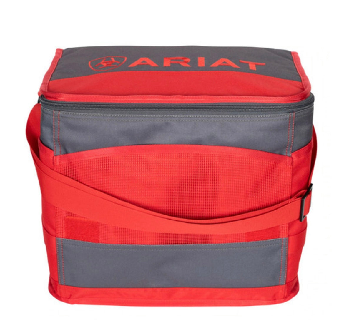 ARIAT COOLER BAG RED/CHARCOAL