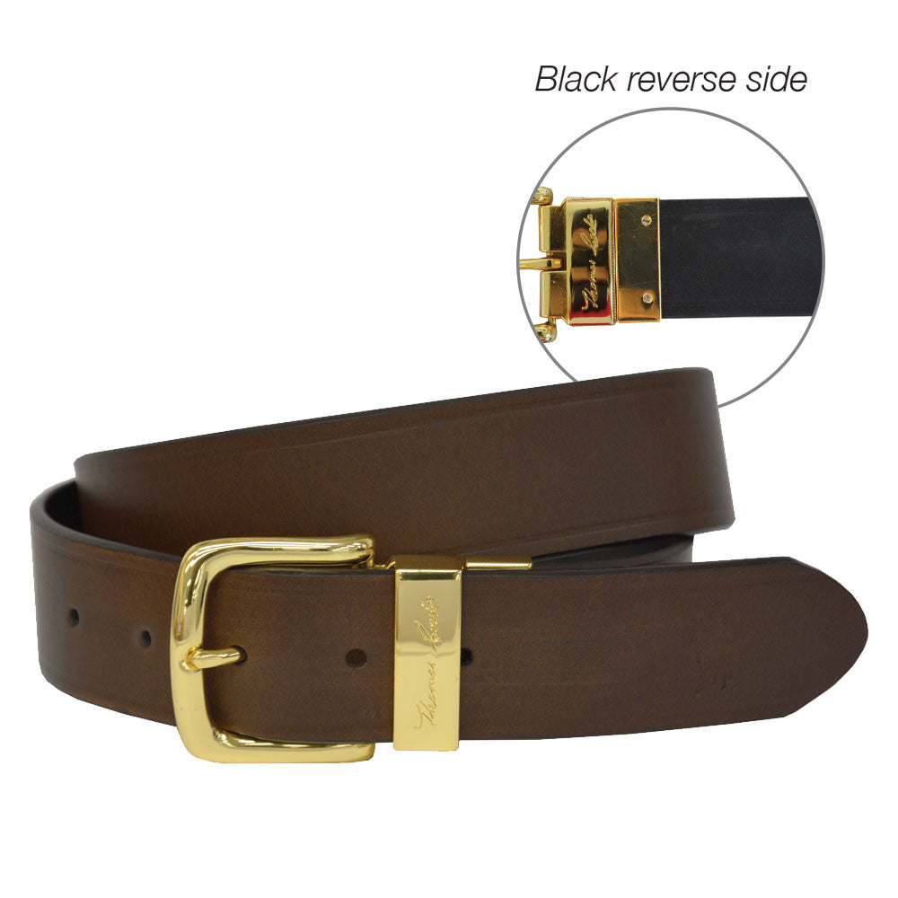 THOMAS COOK GOLD SIGNATURE REVERSIBLE BELT