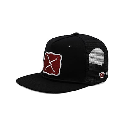 Twisted X Large Buckle High Profile Trucker Cap - Black