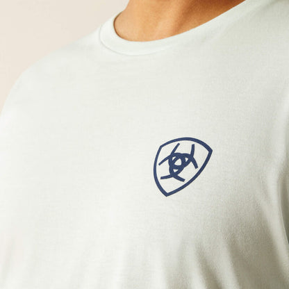 Ariat Men's Sunrise Bar T-shirt - Glacier