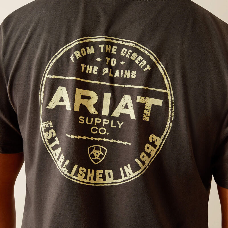 Ariat Men's Explore Circle T-shirt - Vintage Black