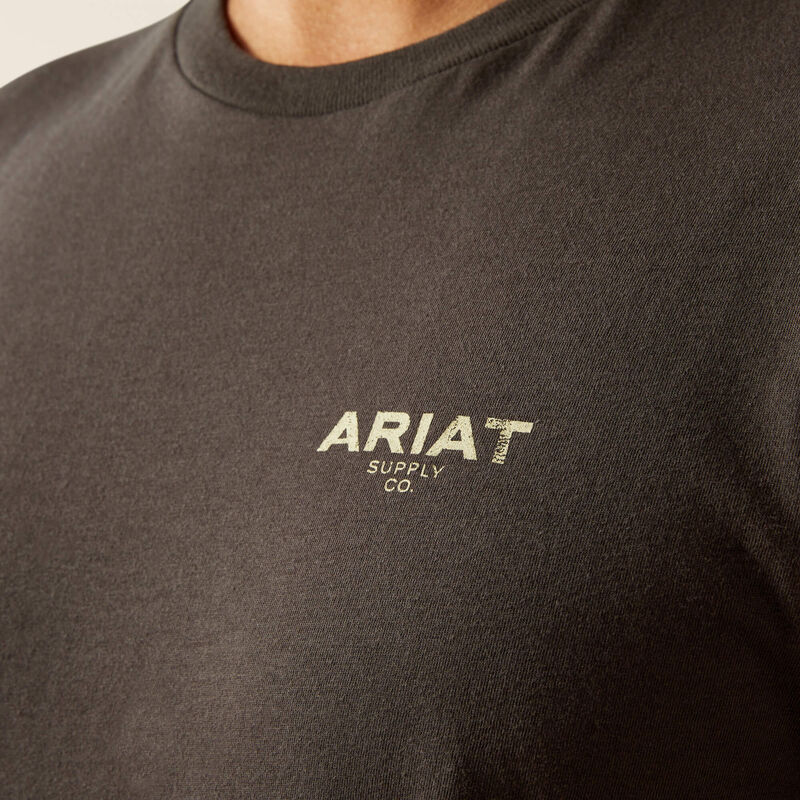 Ariat Men's Explore Circle T-shirt - Vintage Black
