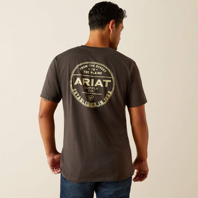Ariat Men's Explore Circle T-shirt - Vintage Black