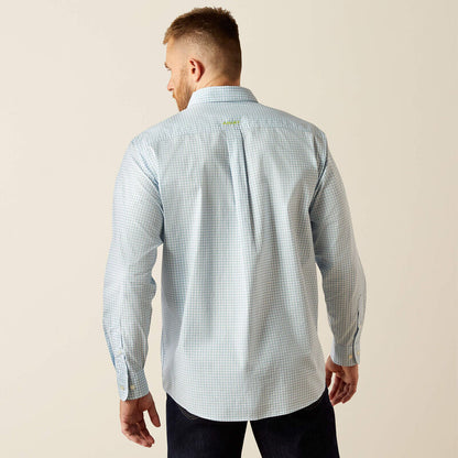Ariat Men's Cillian Long Sleeve Shirt - Light Blue