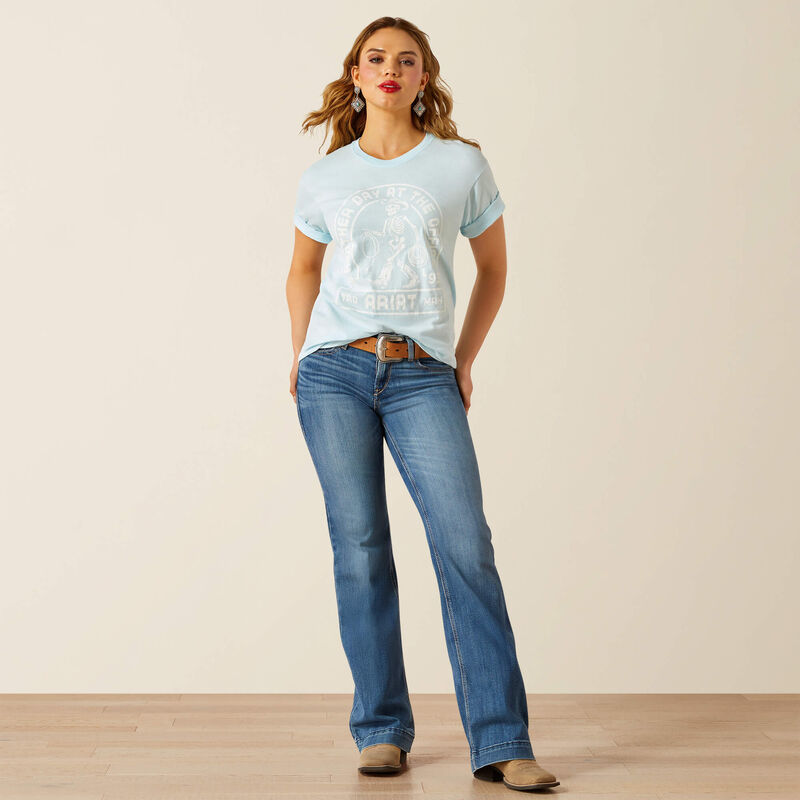 Ariat Women's Another Day Tee - Vintage Lagoon