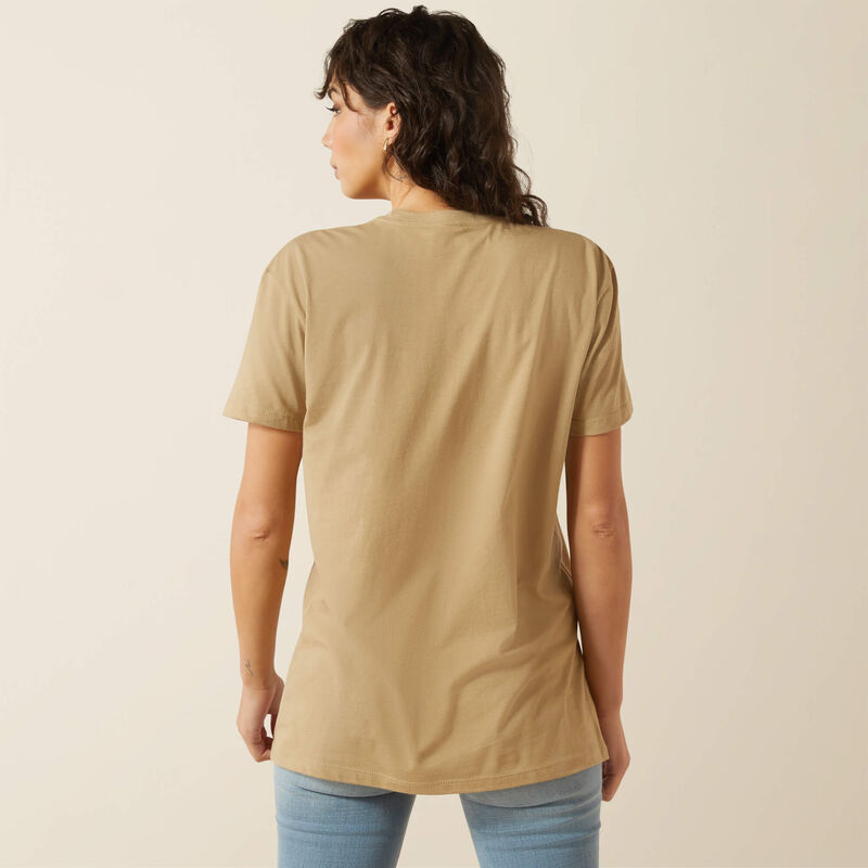 Ariat Women's Kickin Up Dust Tee - Sand