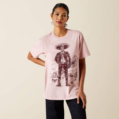 Ariat Women's Mariachi Tee - Dusty Pink