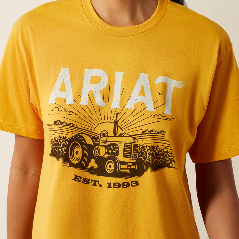 Ariat Women's Keep It Rural T-shirt - Mustard