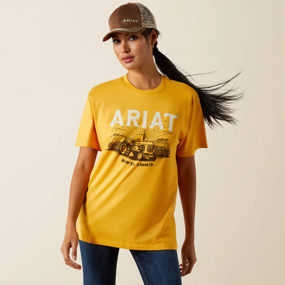 Ariat Women's Keep It Rural T-shirt - Mustard