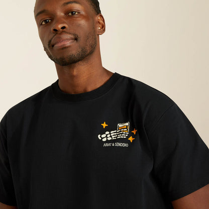 Ariat Men's Sendero When Life Gives You Agave Tee - Black