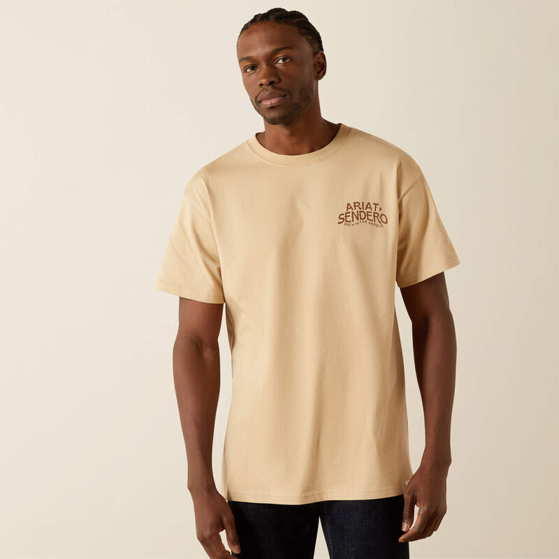 Ariat Men's Sendero West is Best Tee - Irish Cream