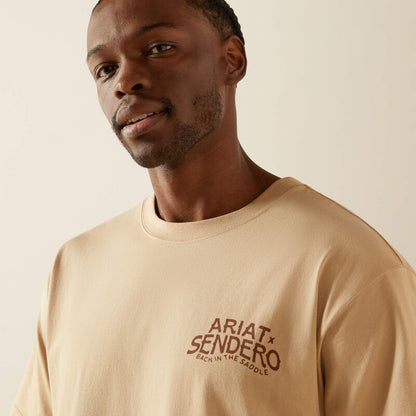 Ariat Men's Sendero West is Best Tee - Irish Cream