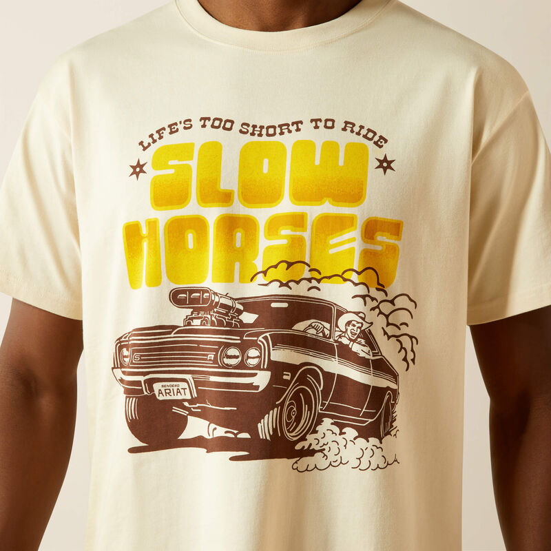 Ariat Men's Sendero Slow Horses Tee - Sandshell