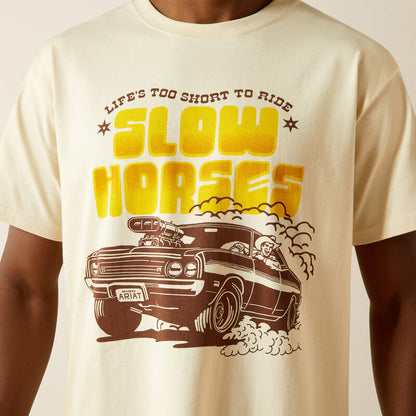 Ariat Men's Sendero Slow Horses Tee - Sandshell