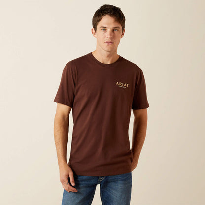 Ariat Men's Haters Club Tee - Deep Mahogany