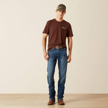 Ariat Men's Haters Club Tee - Deep Mahogany