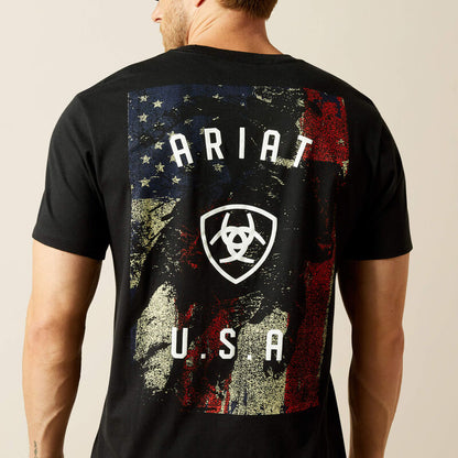 Ariat Men's Faded Bull Tee - Black