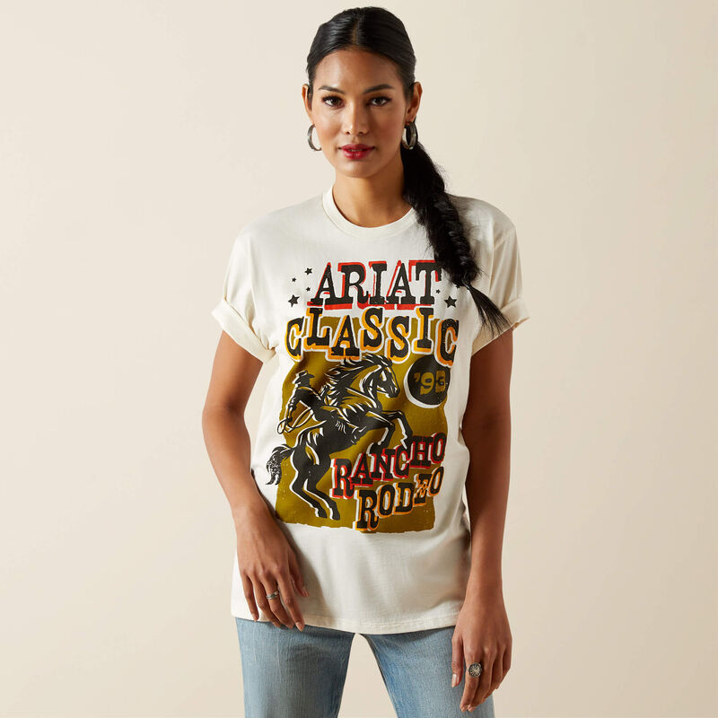 Ariat Women's Classic Rodeo Tee - Natural
