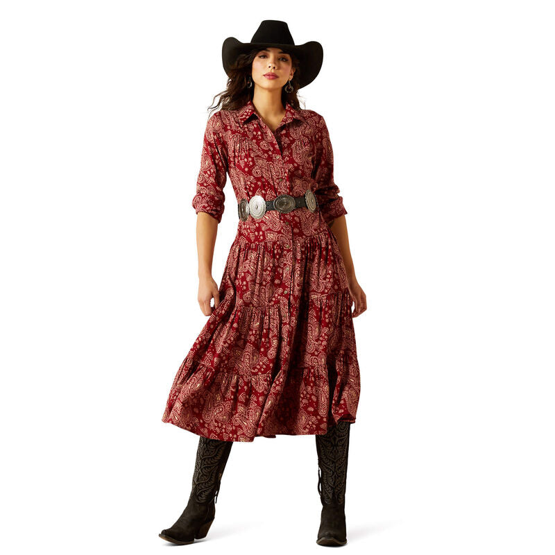 Ariat Women's Sahara Dress - Antique Paisley