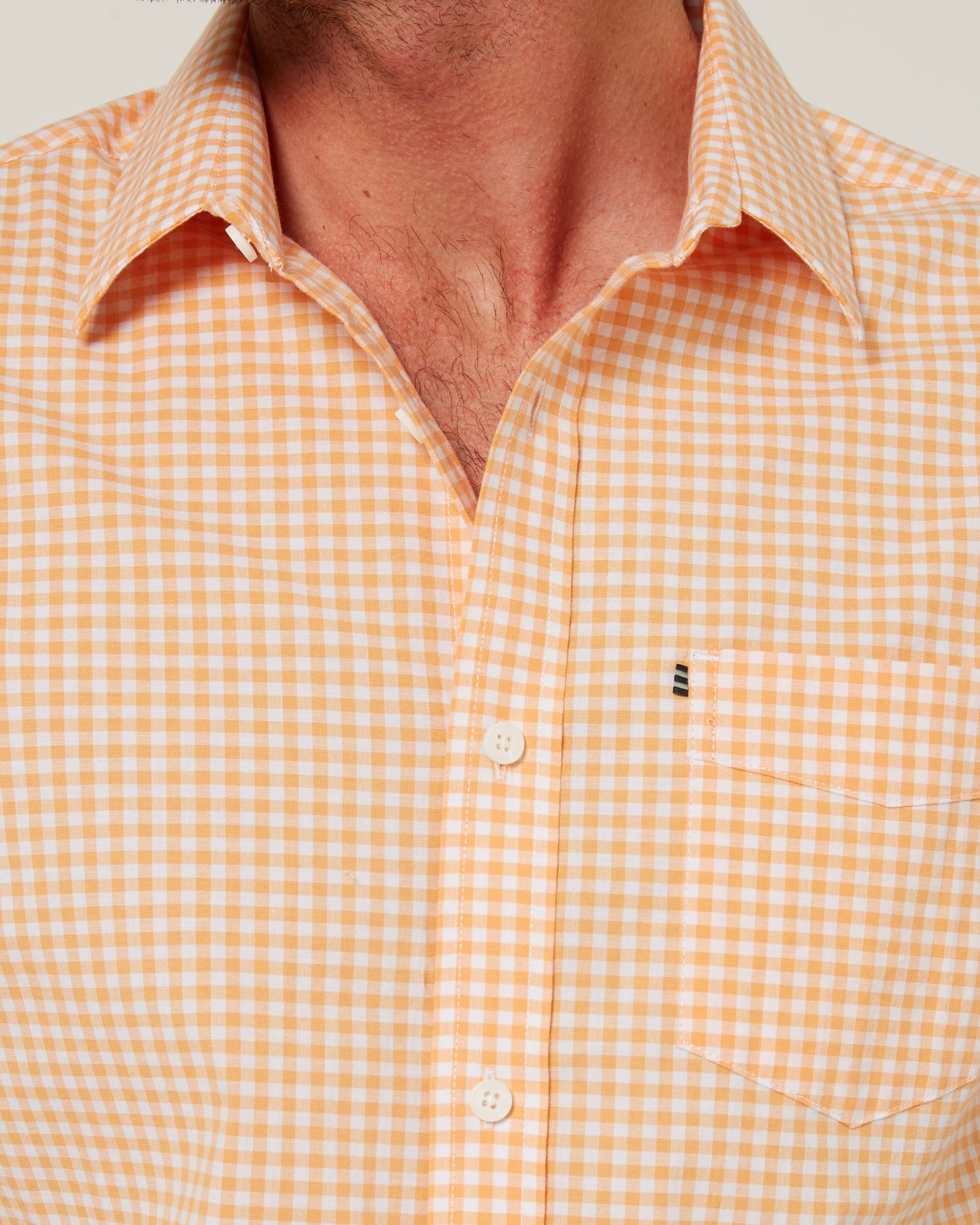 Pilbara Men's Short Sleeve Gingham Shirt - RMPC173S
