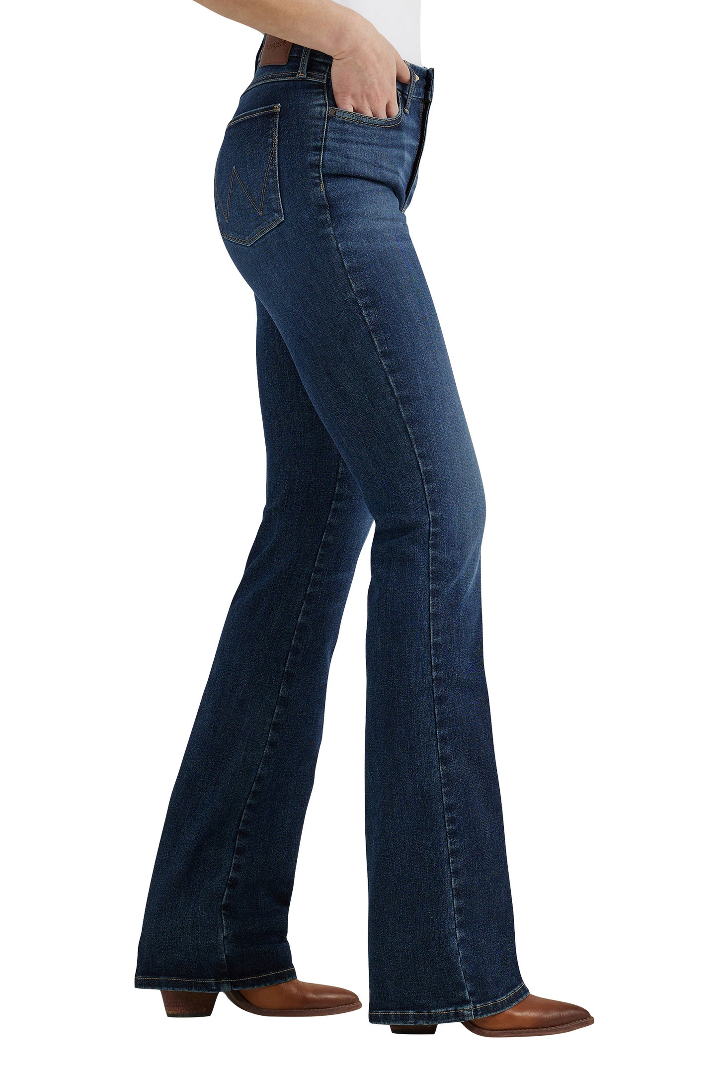 Wrangler Women’s High Rise Boot Cut Jean - Bespoke