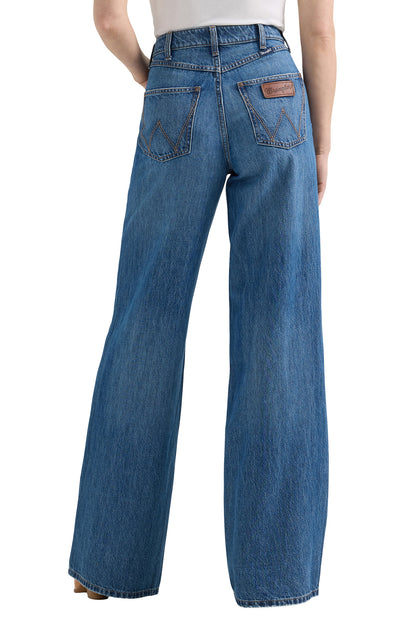 Wrangler Women’s Retro® High Rise Wide Leg Jean - Bailey