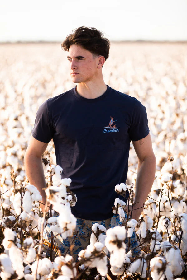Crowbar - Roos Revenge - Midnight Navy T-Shirt