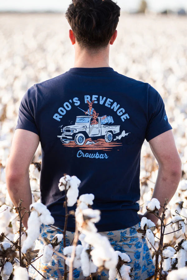 Crowbar - Roos Revenge - Midnight Navy T-Shirt
