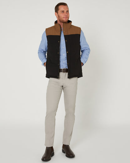 Pilbara Mens Two Tone Vest RMPC167