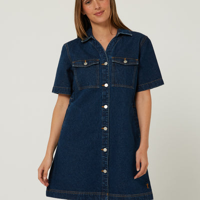 Pilbara Women's Josie Denim Dress - RMPC177