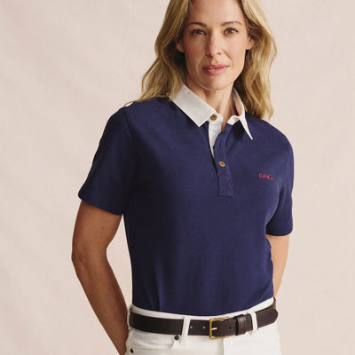 Kidman Women's Tuli Short Sleeve Polo - Navy