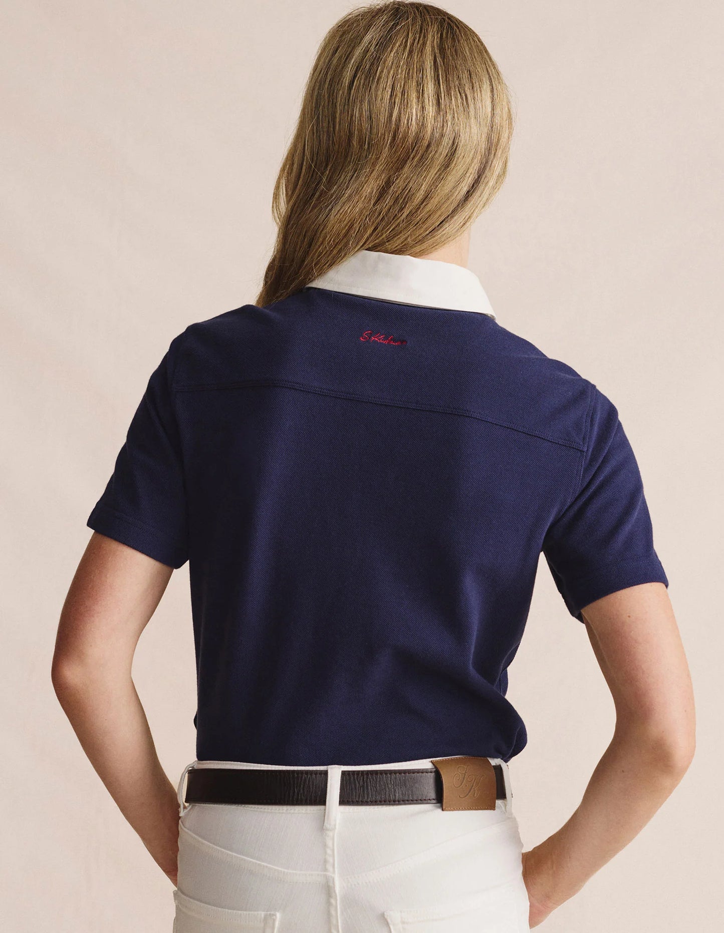 Kidman Women's Tuli Short Sleeve Polo - Navy