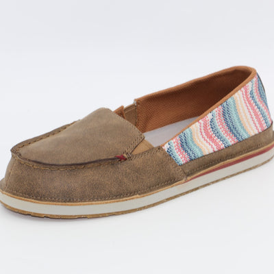Twisted X Womens Loafer Slipon Bomber/Pink