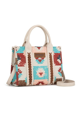 Wrangler Zena Aztec Crossbody Bag  - Natural
