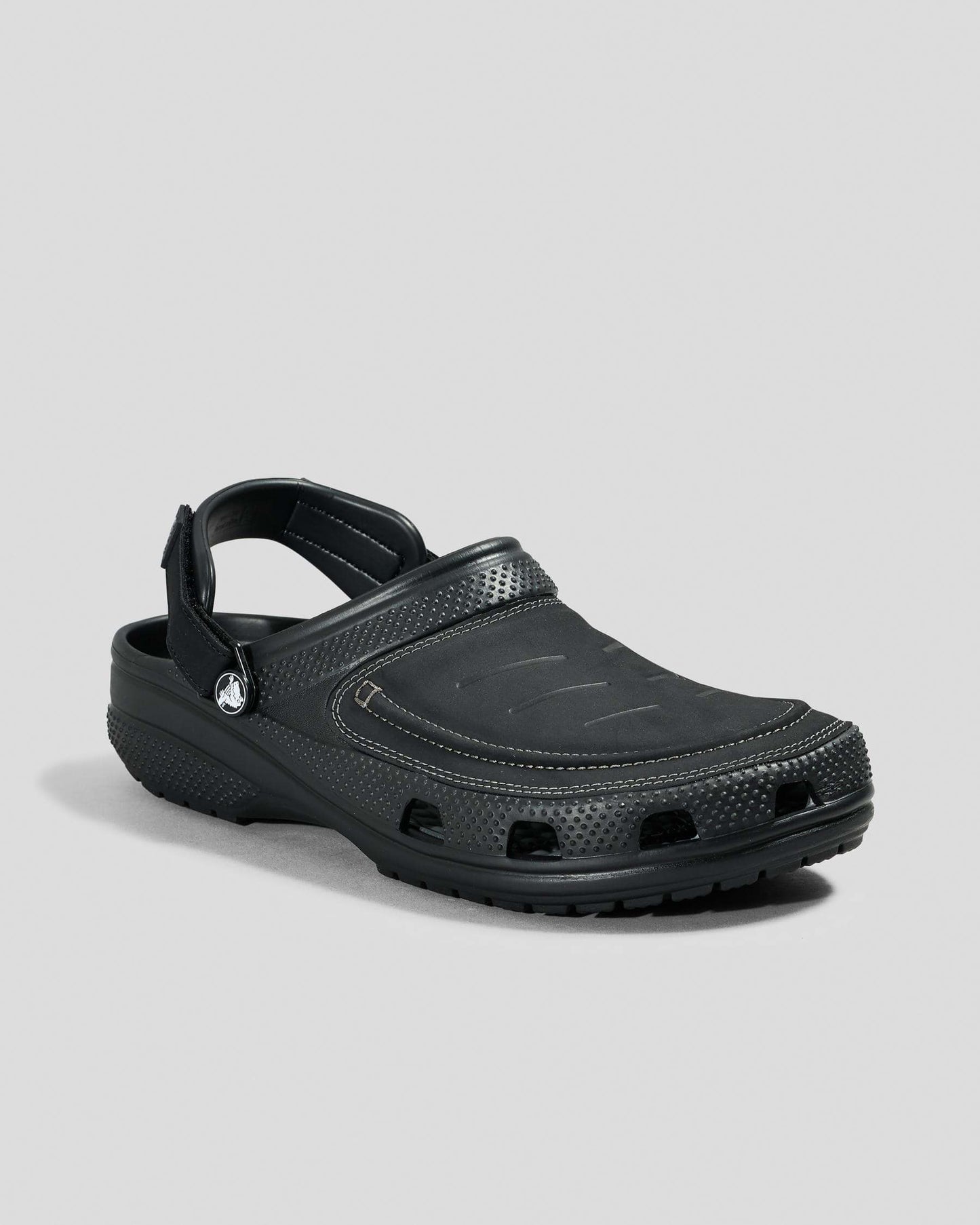 Crocs Mens Yukon Vista || Clog - Black/ Slate Grey