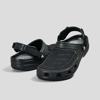 Crocs Mens Yukon Vista || Clog - Black/ Slate Grey