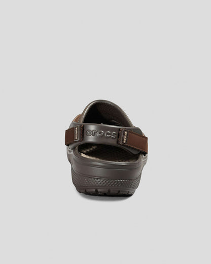 Crocs Mens Yukon Vista || Clog - Espresso/ Mushroom