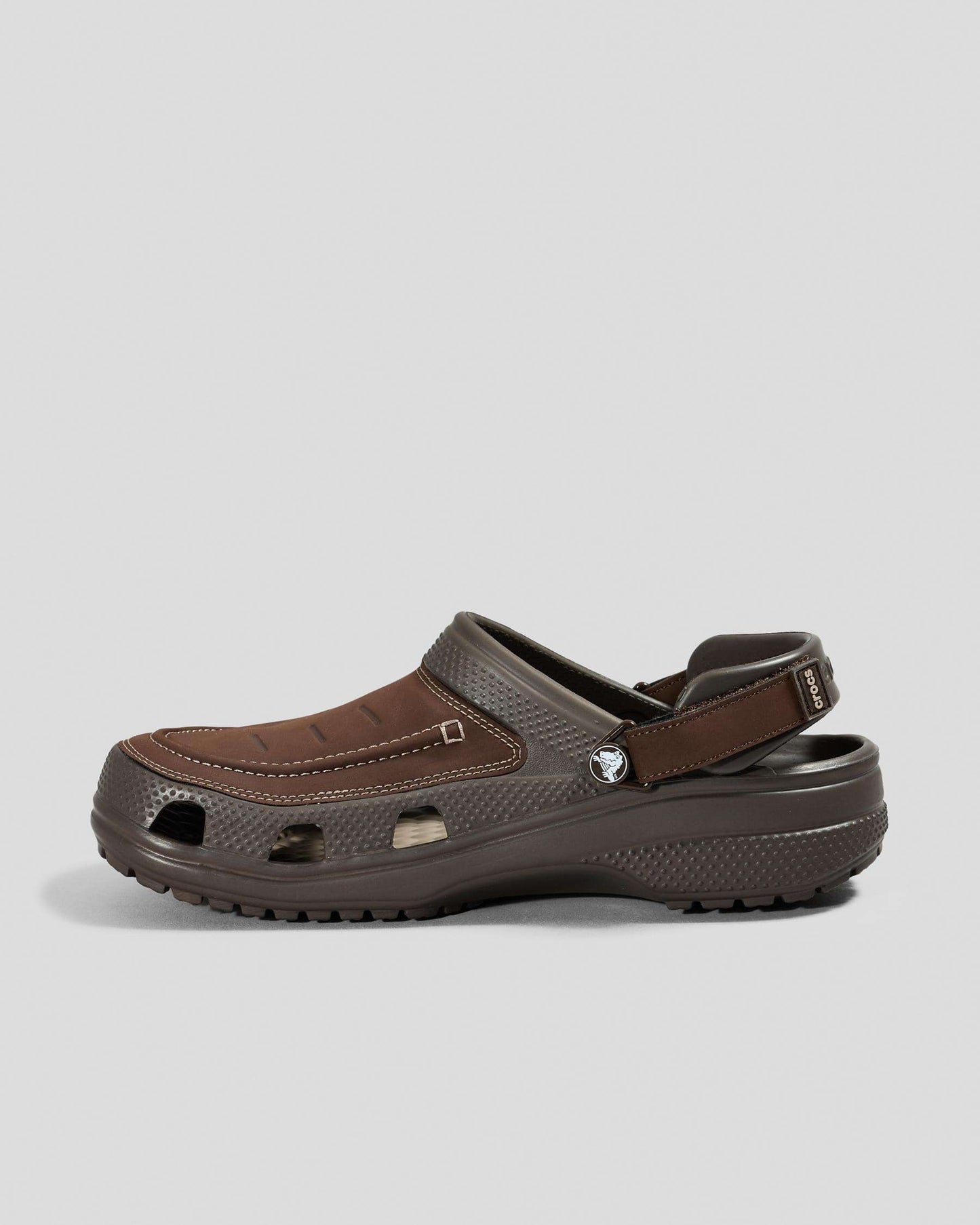 Crocs Mens Yukon Vista || Clog - Espresso/ Mushroom