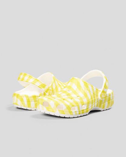 Crocs Unisex Classic Clog - Gingham Daylily