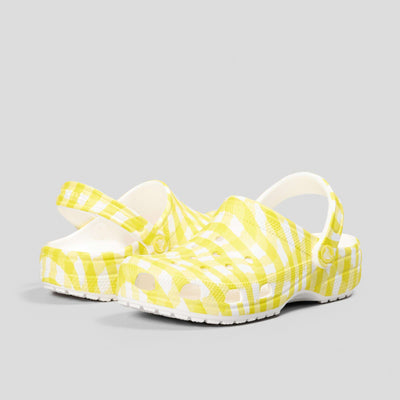 Crocs Unisex Classic Clog - Gingham Daylily